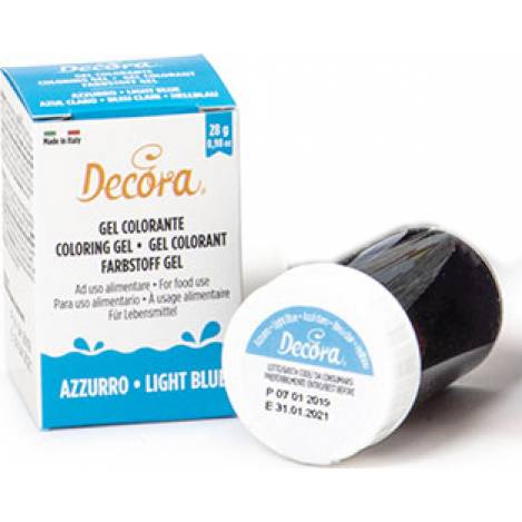 Gelfarbe hellblau 28g