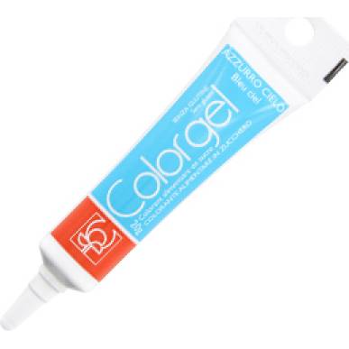 Himmelblaue Gel-Farbe 20g