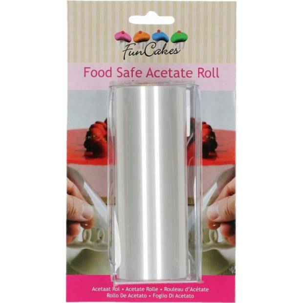 Acetatfolie für Torten 20m x 12cm