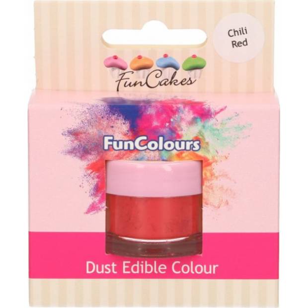 Pulverfarbe 4g roter Chili