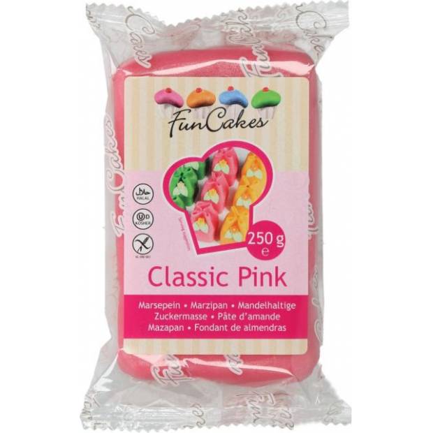 Köstliches Marzipan 1:5 rosa 250g