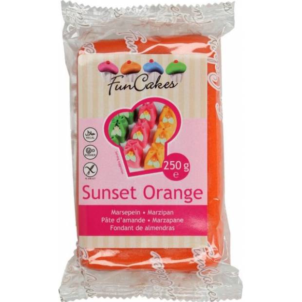 Ausgezeichnetes Marzipan Orange 250g 1:5