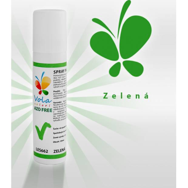 Sprühfarbe Pastell für Schokolade AF (grün) 100 ml