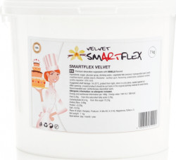 Smartflex Velvet Vanilla 7 kg (Tortenüberzugs- und Modelliermasse) 0049 dortis