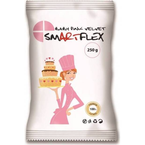 Smartflex Baby Rosa Samt Vanille 0,25 kg im Beutel 0162 dortis