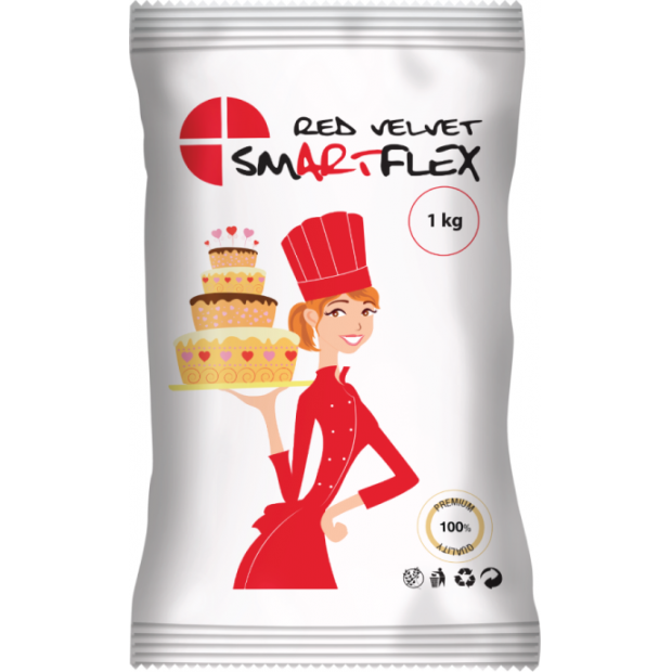 Smartflex Red Velvet Vanilla 1 kg im Beutel 0301 dortis