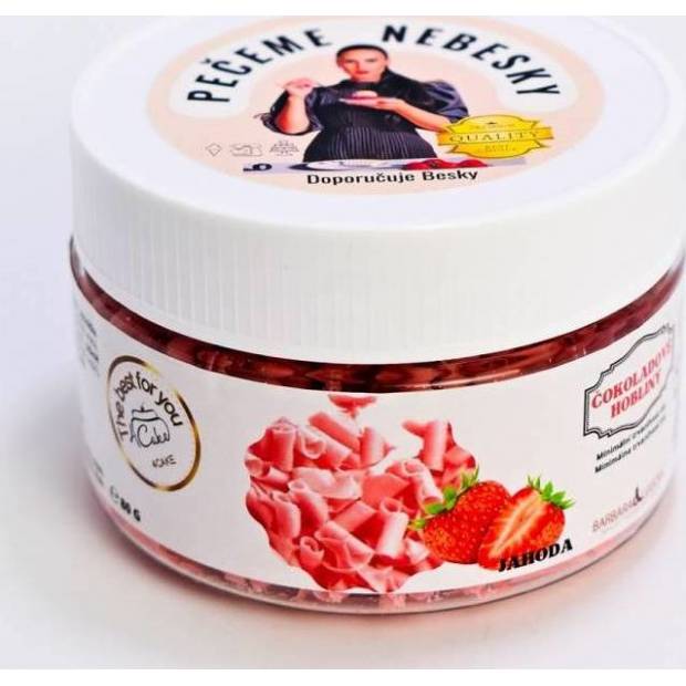 Schokoladenraspeln Erdbeere (80 g) 1584