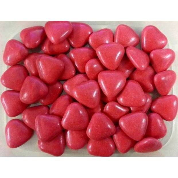 Schokoladenherzen rot (80 g)
