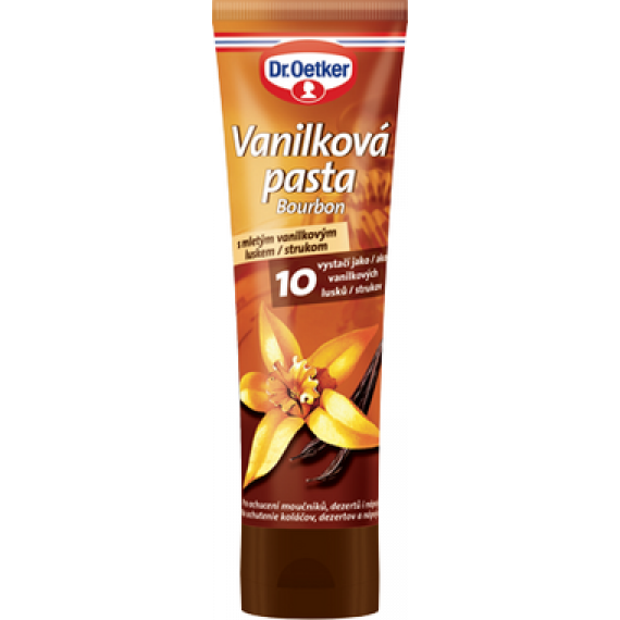 Dr. Oetker Vanille Bourbon Paste mit gemahlener Vanilleschote (100 g)