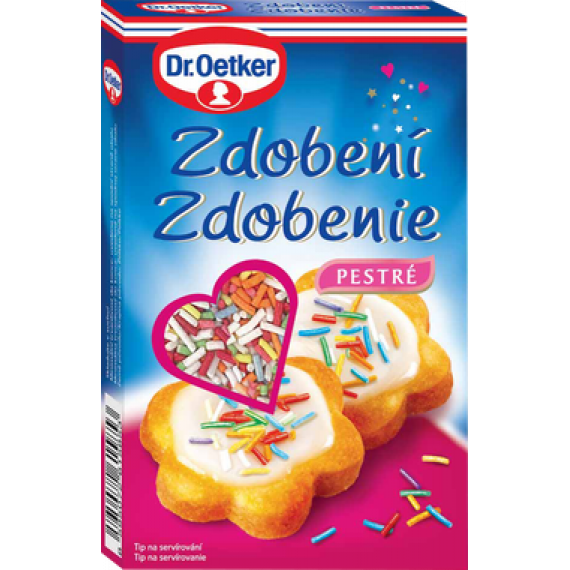Dr. Oetker Dekoration bunt (80 g) DO0031 dortis