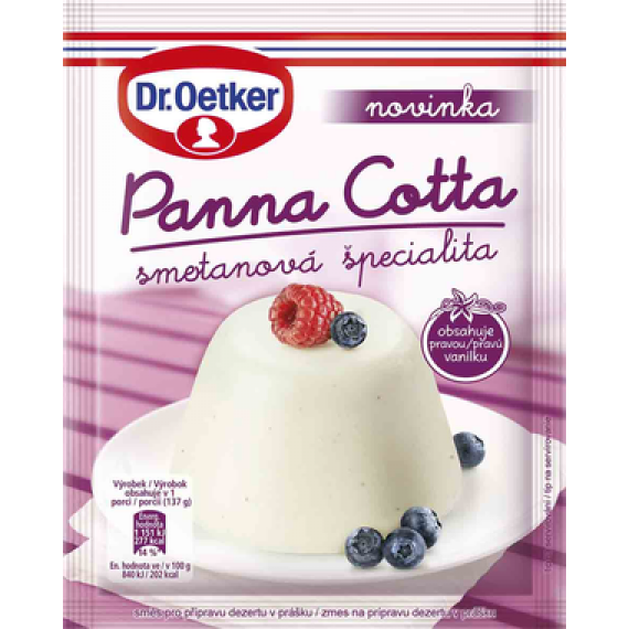 Dr. Oetker Panna Cotta mit Vanille (50 g) DO0051 dortis