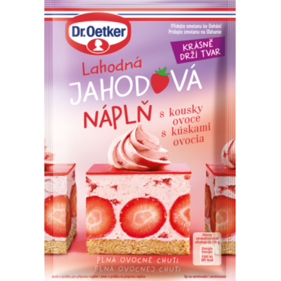 Dr. Oetker Erdbeer-Sahnefüllung (50 g) DO0054 dortis