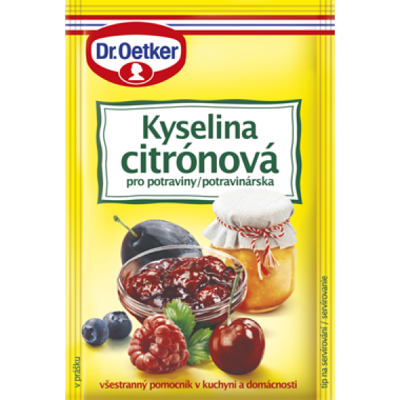 Dr. Oetker Zitronensäure (20 g) DO0055 dortis