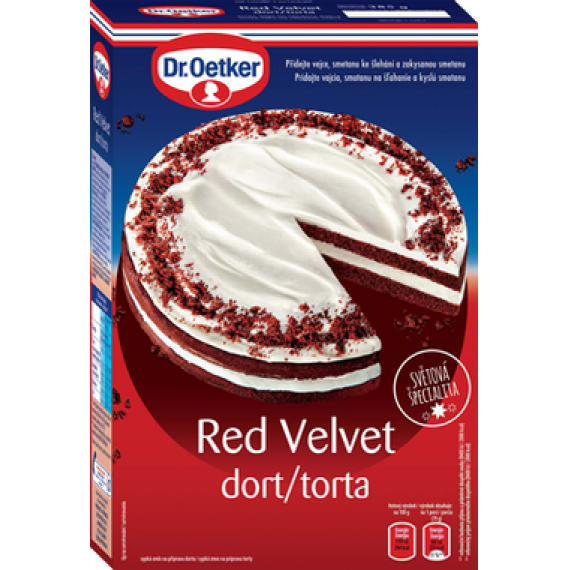 Dr. Oetker Roter Samtkuchen (385 g) DO0065 Kuchen