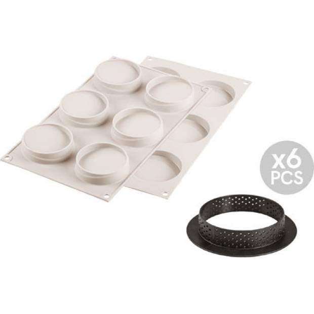 3D Mini Tarte Glam Silikon-Backform