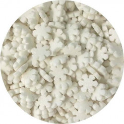 Zasněžené vločky bílé cukru (50 g) FL25462B