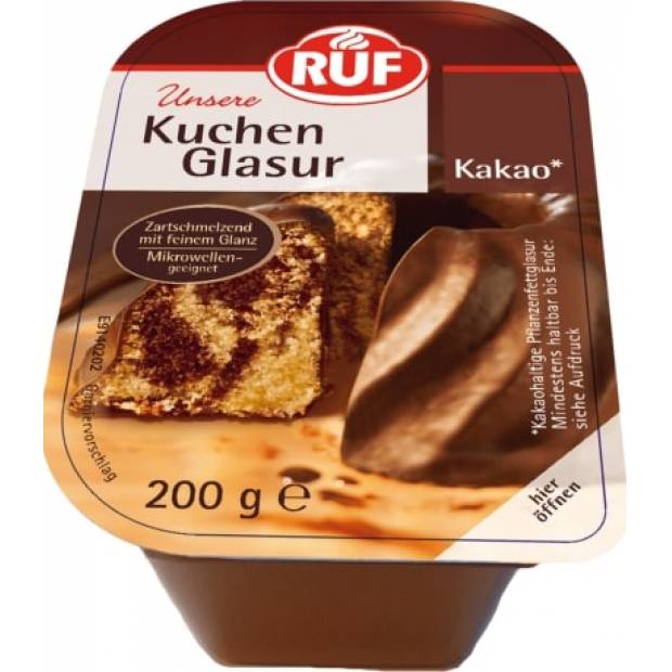 Schokoladenkuchen-Glasur 200g