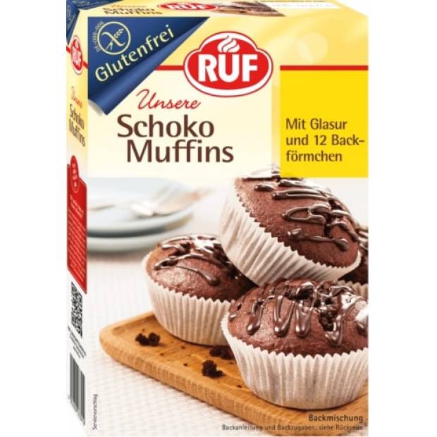 Glutenfreie Mischung für Schokoladen-Muffins 350 g