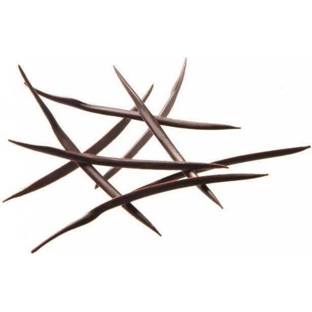 Schokoladendekoration Borstennadeln dunkel (50 g)Wir versenden nicht in Paketen! 5694