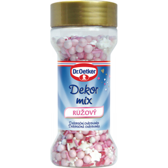 Dr. Oetker Dekor mix rosa (50 g) DO0033 dortis