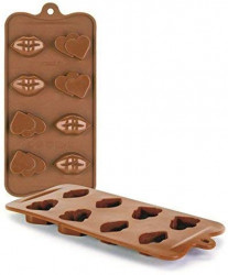 Silikonform für Schokolade - St. Valentinstag
