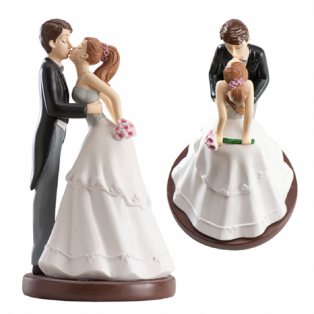Hochzeitstorte Figur Kuss 16cm