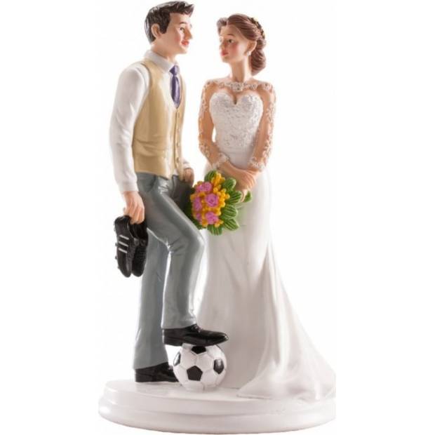 Hochzeitstorte Figur Fußballspieler 20cm