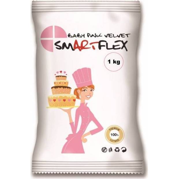 Smartflex Baby Rosa Samt Vanille 1 kg im Beutel 0305 dortis