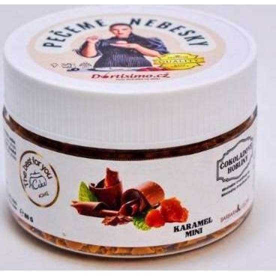 Schokoladenraspeln Karamell mini (80 g) 4197