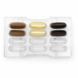 Form für Schokolade 20x12x2,2 cm