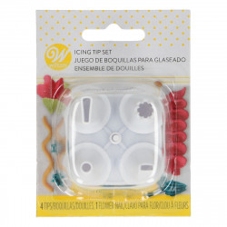 Set von Gebäckspitzen und Nagel zum Dekorieren - 5er-Set