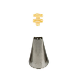 Konditorei-Dekorspitze flach gestrickt 46