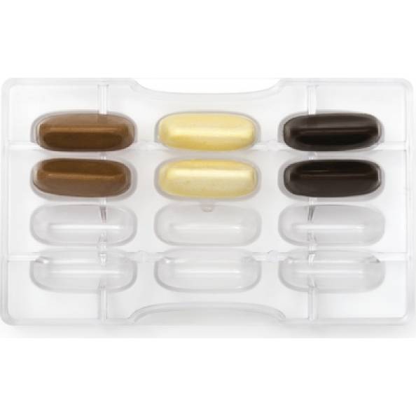 Form für Schokolade 20x12x2,2 cm