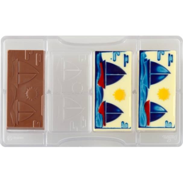 Schokoladenform zum Schiff