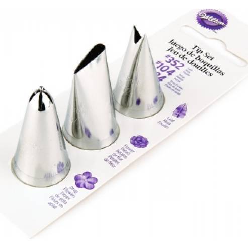 Satz mit 3 Stück Endkappen 104, 352 und 224