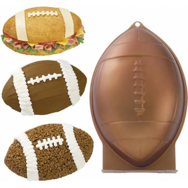 American Football-Backformen - Rugby-Ball
