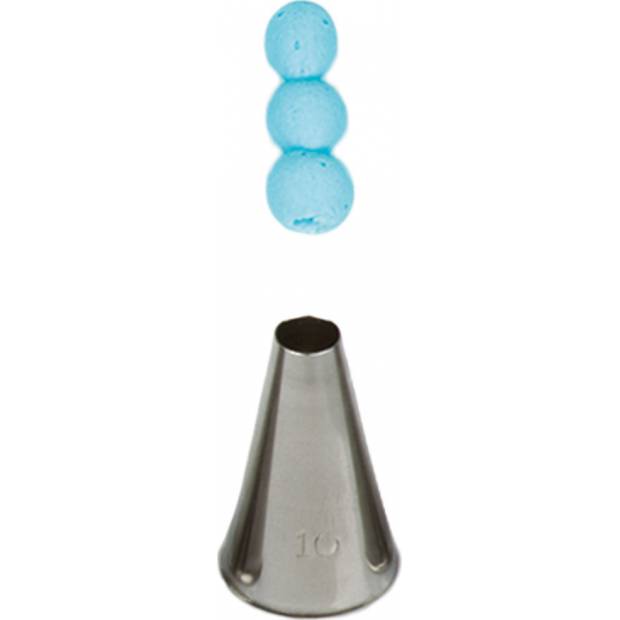 Konditorei-Dekorierspitze rund 10