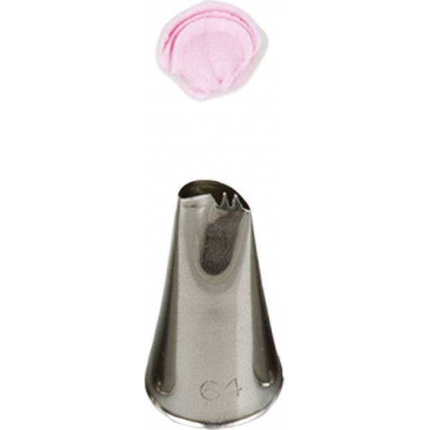 Konditorei-Verzierung Spitze 64 - Rosenknospe