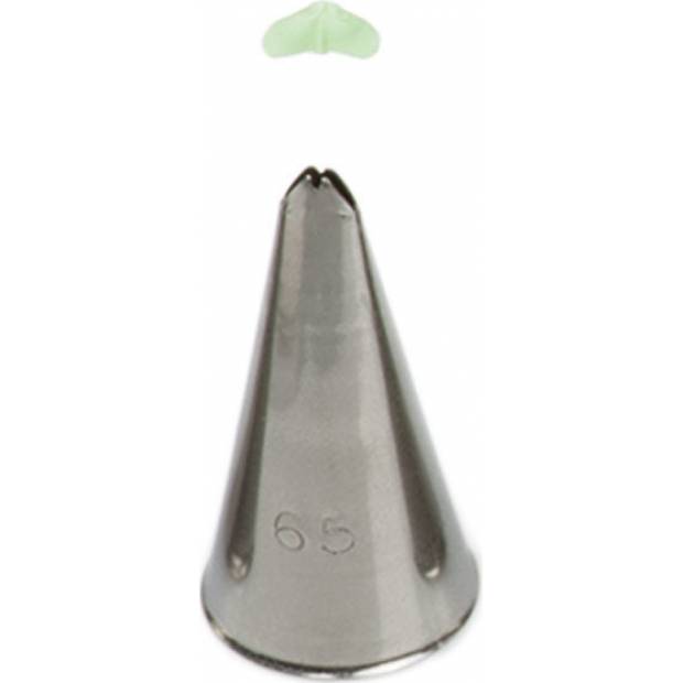 Gebäckdekorationsspitze 65 für Blätter