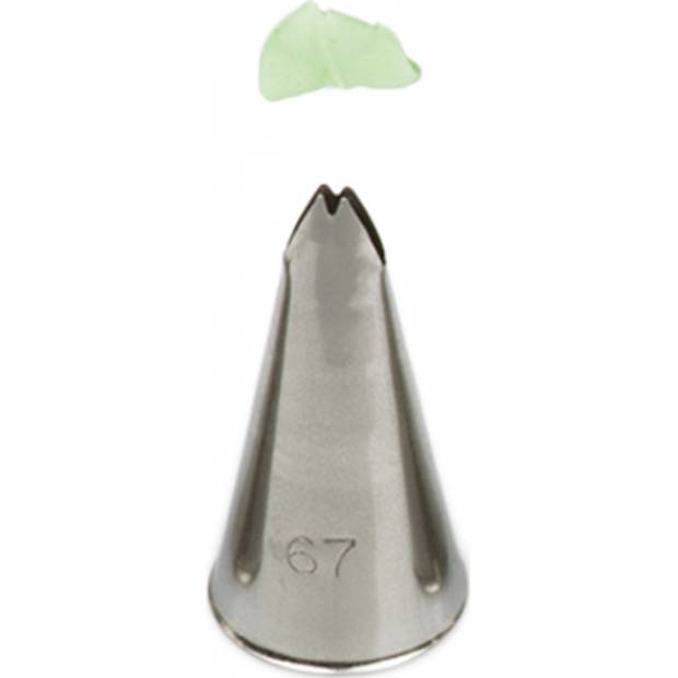 Gebäckdekorationsspitze 67 für Blätter