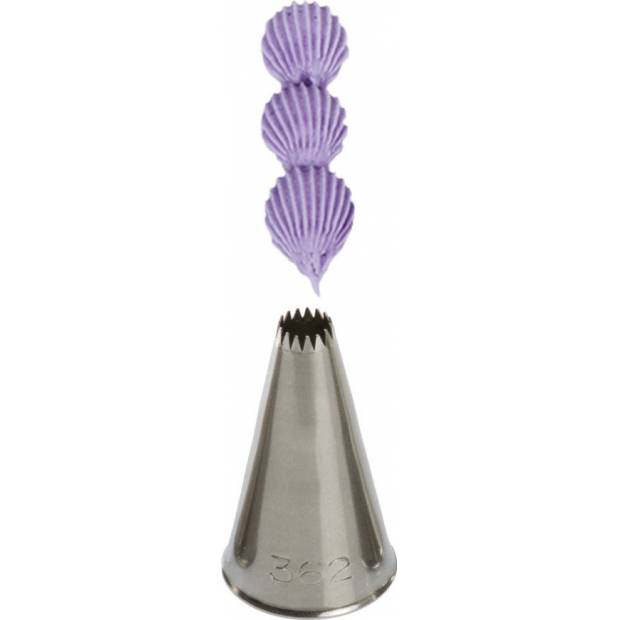Konditorei-Dekorierspitze Schnitt 362