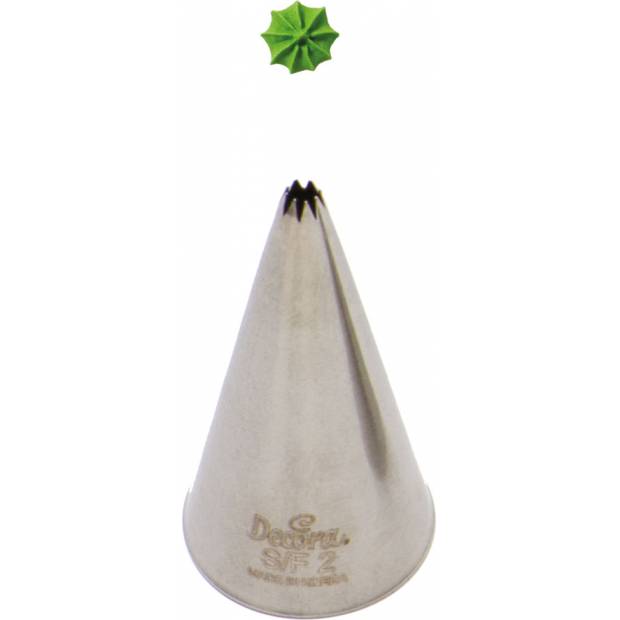 Gebäckdekorationsspitze geschnitten S/F2