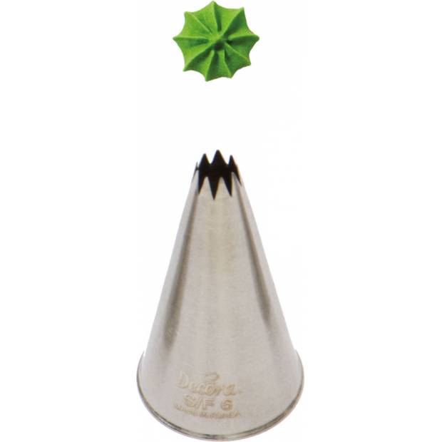 Gebäckdekorationsspitze geschnitten S/F6