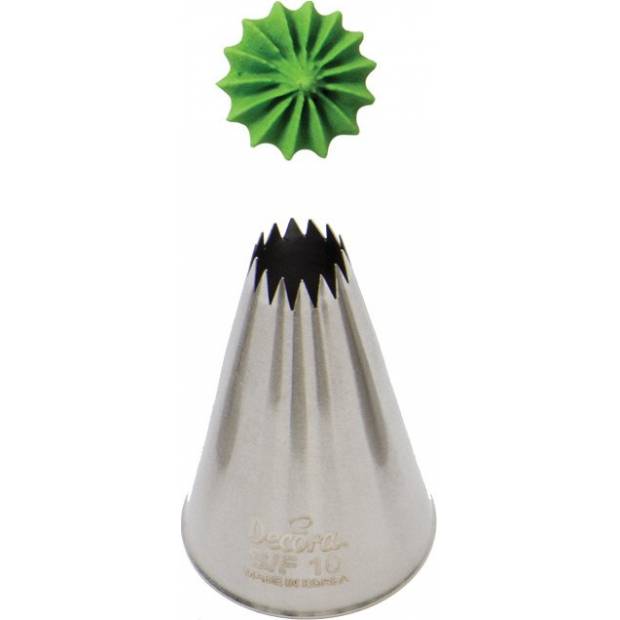 Gebäckdekorationsspitze geschnitten S/F10