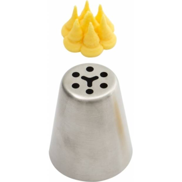 Mürbchen-Dekorations Spitze 22 auf der Mitte der Blume