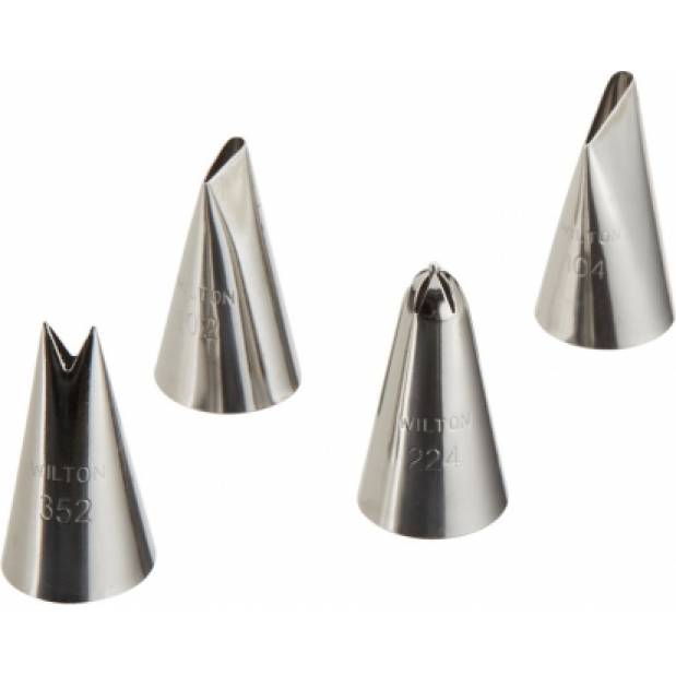 Blumenendstücke-Set 4 Stück