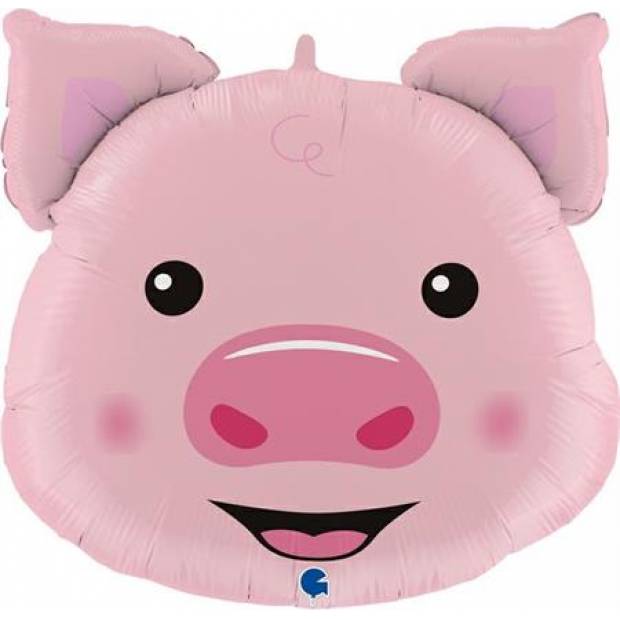 Aufblasbarer Ballon Schwein 76 cm