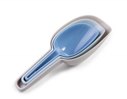 Satz mit 3 Kunststoffmessbechern