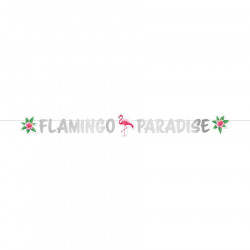 Girlande Flamingos Paradies 135x15cm