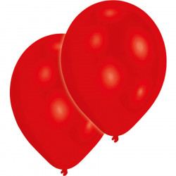 Rote Latexballons 10 Stück, 27,5 cm